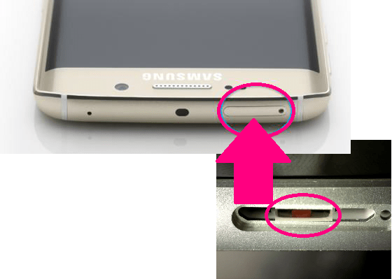 T-Mobile Galaxy S6 Edge Pink / Rotes Wasser beschädigt