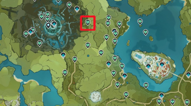 Anemoculous Locations Genshin Impact 66 map