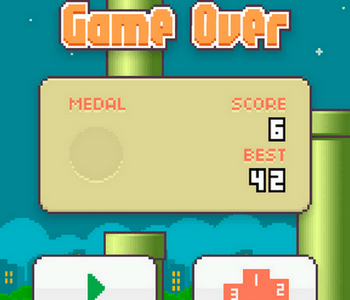 Flappy Bird Game Score
