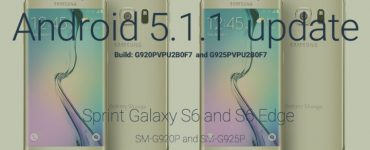 Sprint Galaxy S6 und S6 Edge erhalten Android 5.1.1 Update, Build OF7