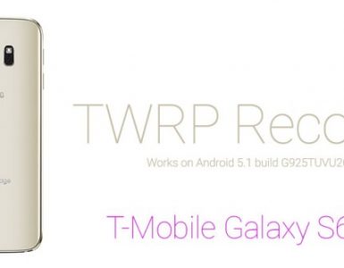 TWRP Recovery für Android 5.1.1 mit T-Mobile Samsung Galaxy S6 Edge ist in der Alpha-Version verfügbar